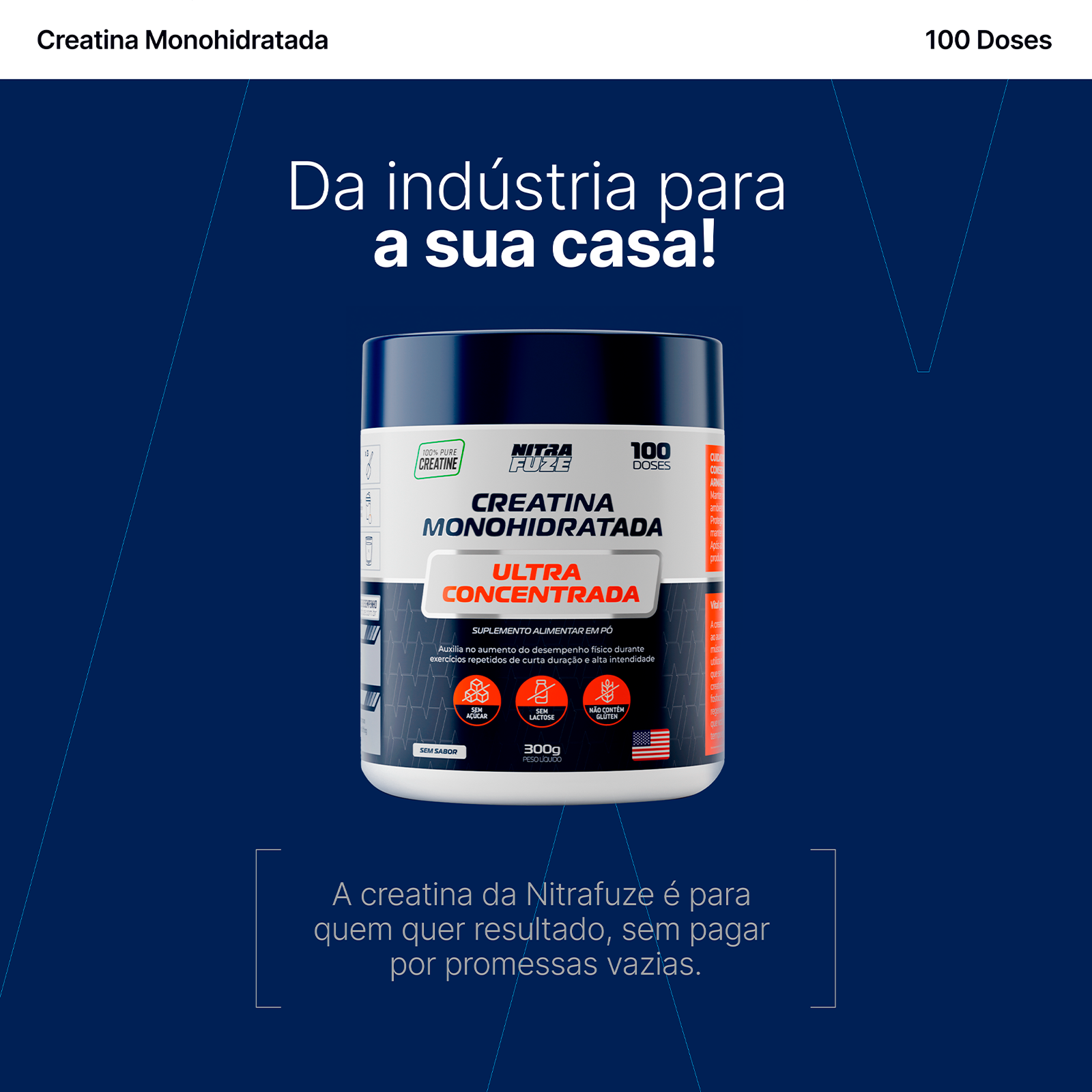 Creatina 100% Pura