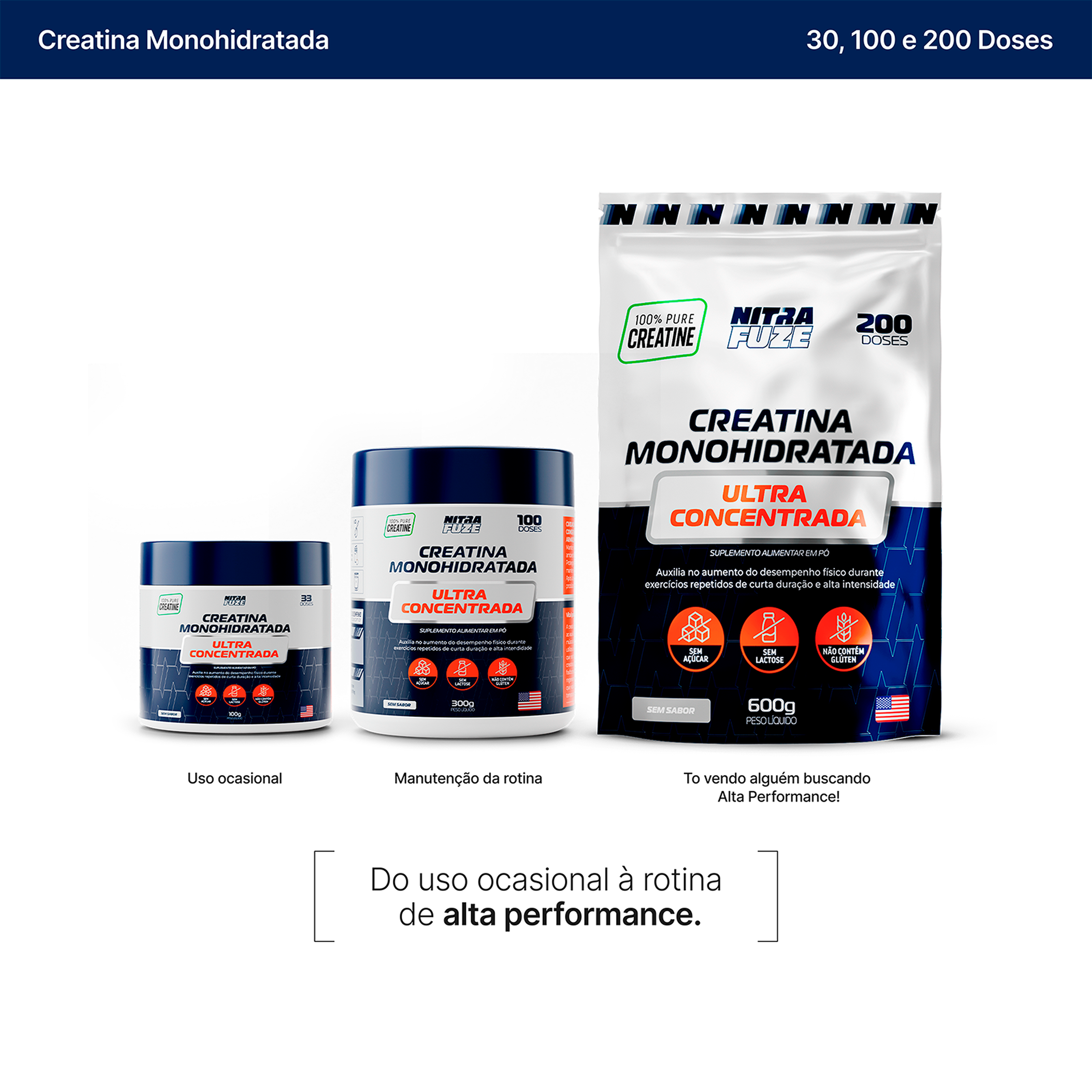 Creatina 100% Pura