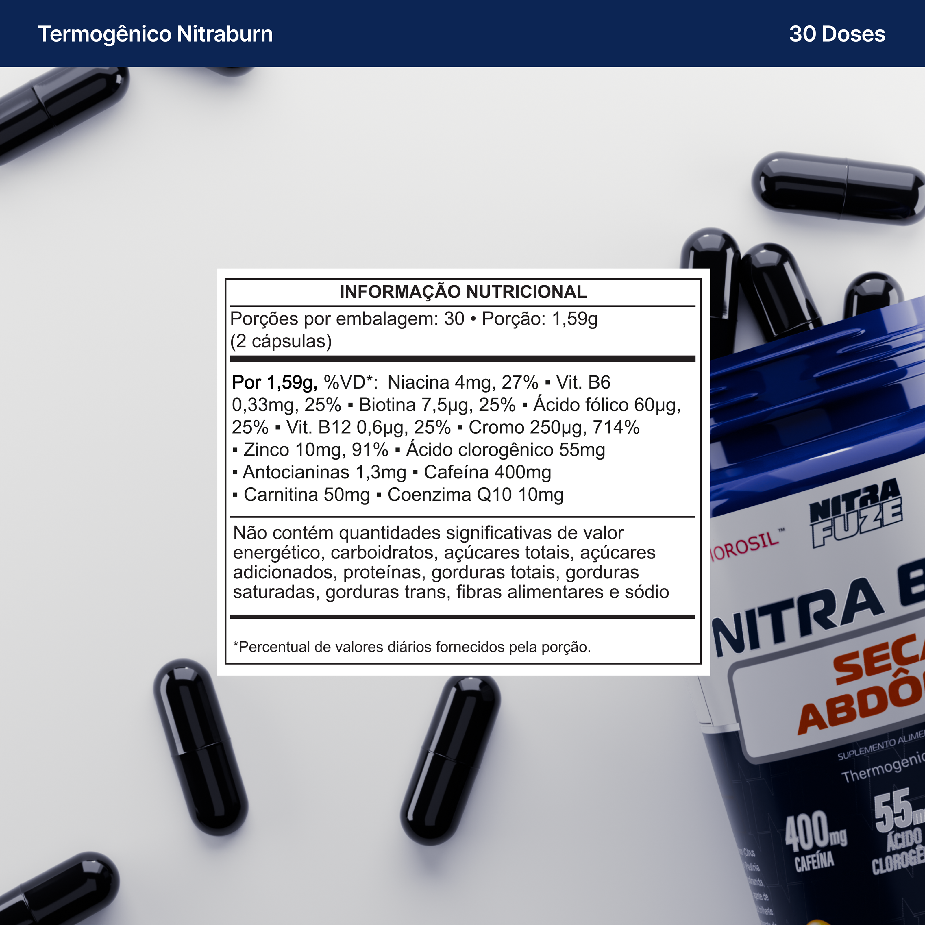 Nitra Burn – Seca Abdômen