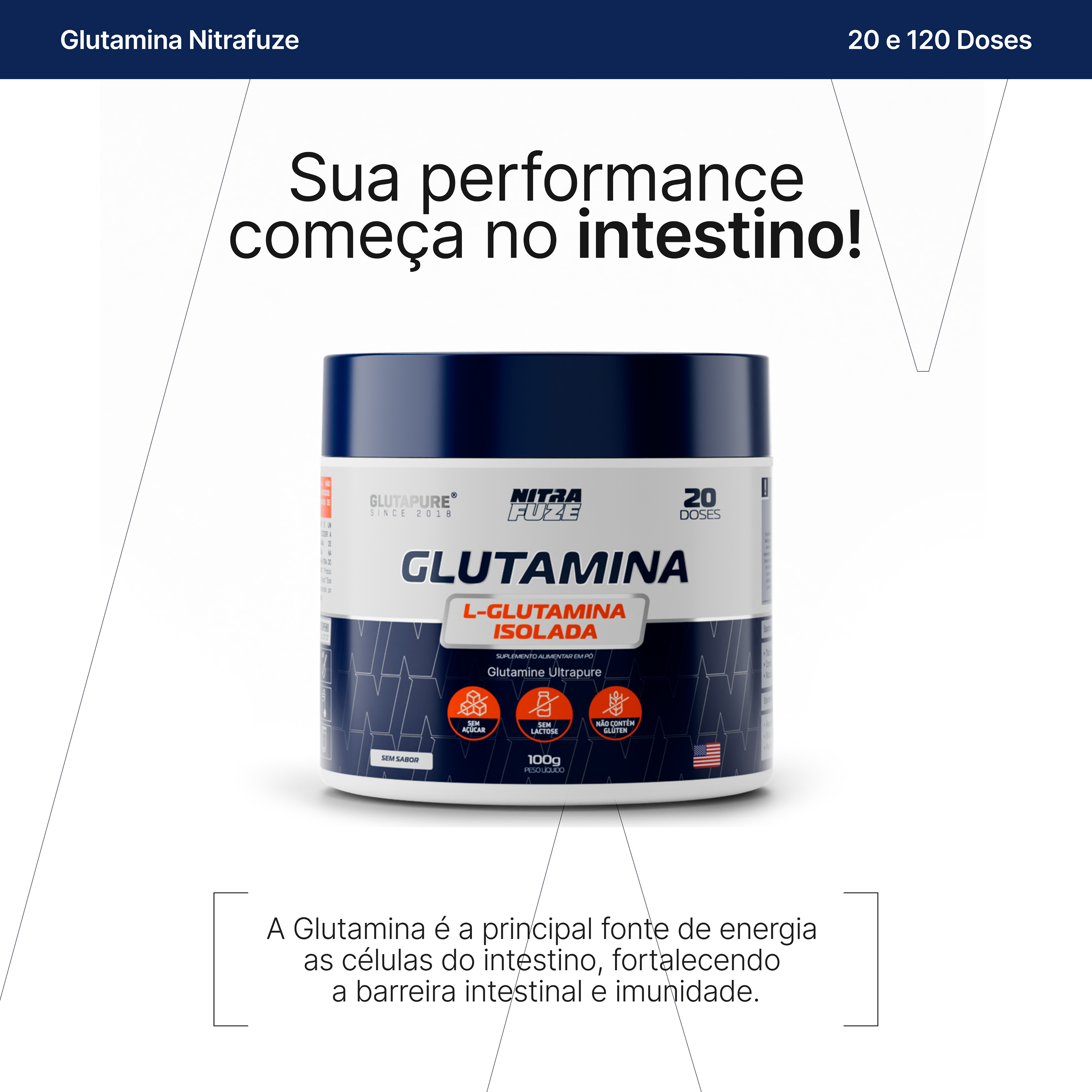 Glutamina Isolada